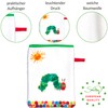 Smithy Waschlappen Baby Raupe Nimmersatt | Baumwolle Frottee | Waschhandschuh