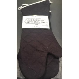 Nouvelle Legende Flame Retardant Quilted Oven Mitts Commercial Grade (2-Pack) New