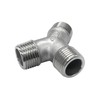 Beduan Tee 1/2 NPT Male Y Shaped 3 Way Cast
