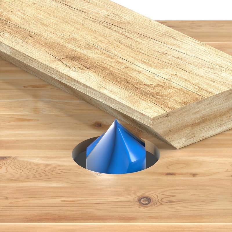 1/4 Inch Shank 90 Degree V Groove Router Bit Double