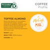 McCafe Toffee Almond Coffee, Keurig Single Serve K-Cup Pods, 96