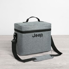 Jeep Wrangler Cooler Bag and Frame by Delta Children (Works with Jeep Wrangler Stroller Wagon #60001) - Holds 16 Cans or 15 Pounds, Grey