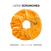 Velvel Scrunchie, Yellow 2pcs