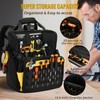 VISMIX Tool Backpack, Large Tool Bag Backpack for Men Heavy
