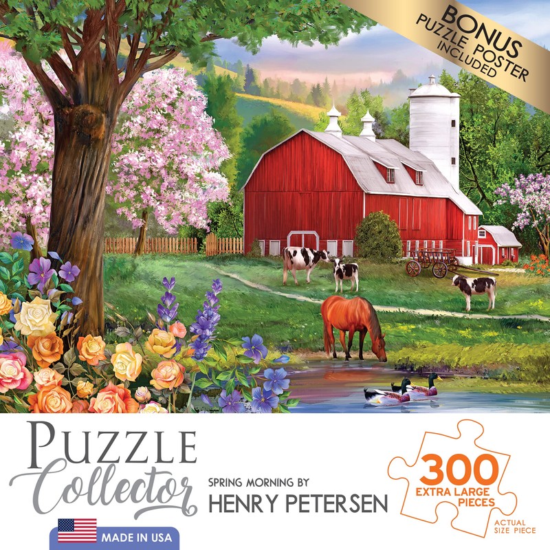 RoseArt - Puzzle Collector - Spring Morning - 300XL Piece