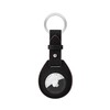 COGURE COPAT-K Charm Keychain, AirTag Case, Genuine Leather, Air Tag
