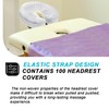 MEGYAD Head cushion covers set for massage: nose slit cloths