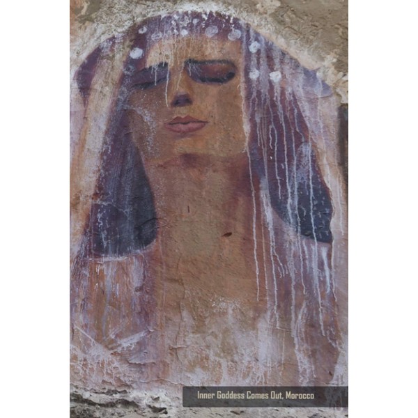 Inner Goddess Comes Out, Morocco: Lined Journal Notebook: 100 pages,