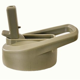 Water Bottle Lid Replacement for Battle Bottle - Straw Lid Tops for 32 oz, 40 oz, and 64 oz Wide Mouth Vacuum Sealed Water Bottles by Iron InfideI (Tan)