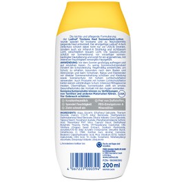 Ladival Dry Skin Sun Protection Lotion SPF 30: Sun Cream for Tendency to Neurodermatitis & Psoriasis, Soothing and Nourishing with Hyaluronic Acid, with 4x Cell Protection, Waterproof, 200 ml