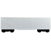 Evolve Blank Boxcar (Halves) DIY Train (White)