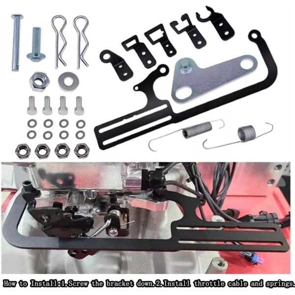 Gearzaar 304147 For GM 700R4 Transmissions Throttle Carburetor Cable Mount