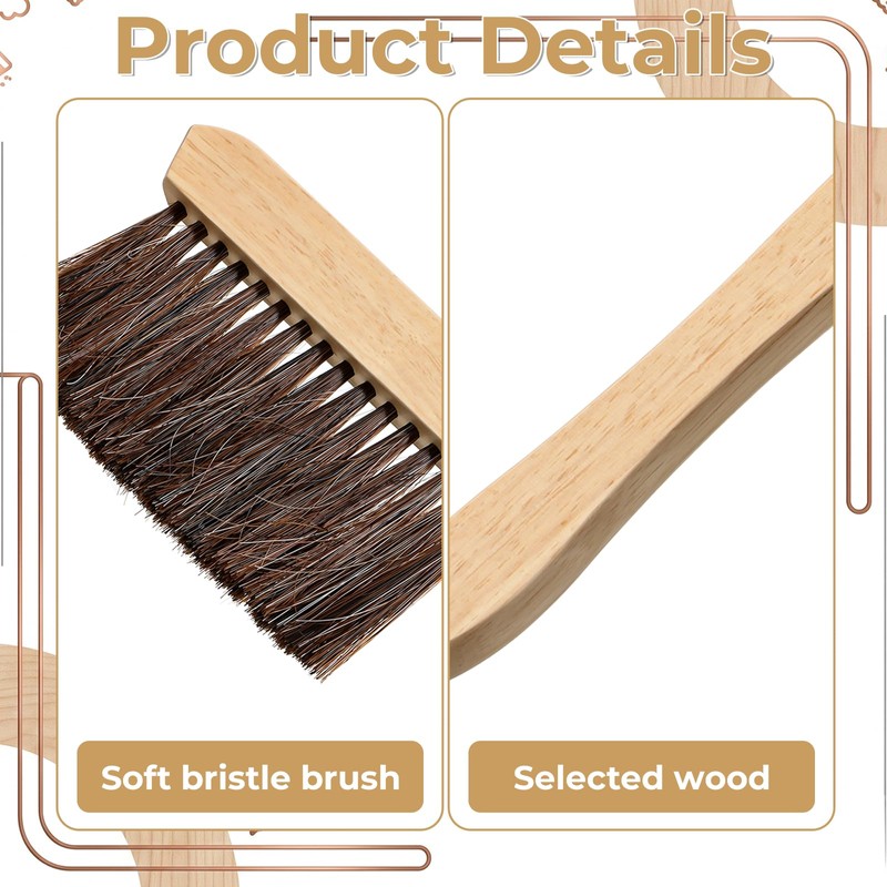 Drafting Brush, Soft Bristle Hair Brush, Mini Dusting Tool for