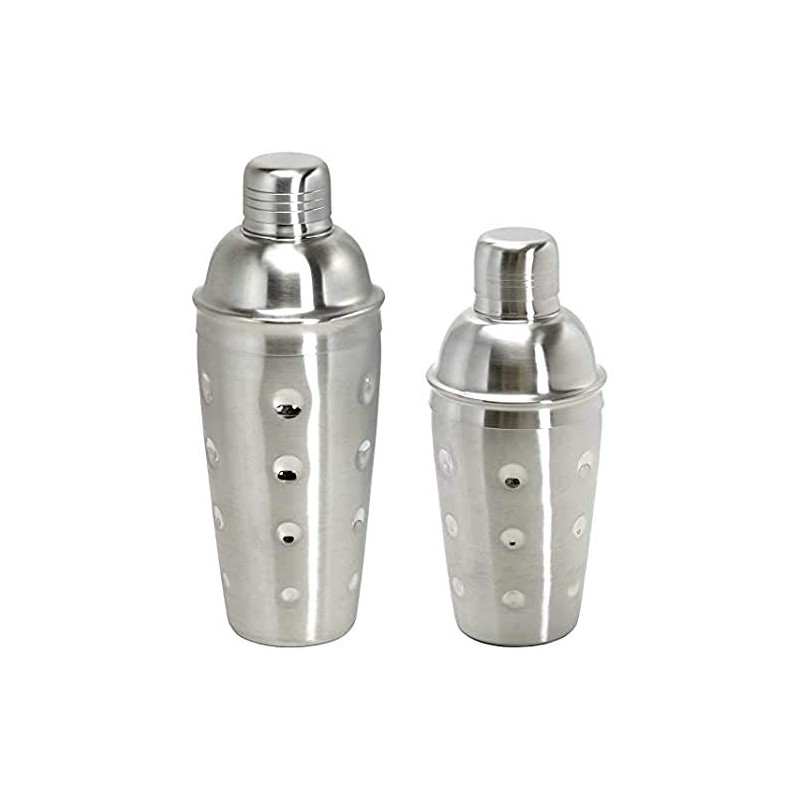 Cocktail Shaker 3-Piece Stainless Steel with Sieve 750 ml Matt