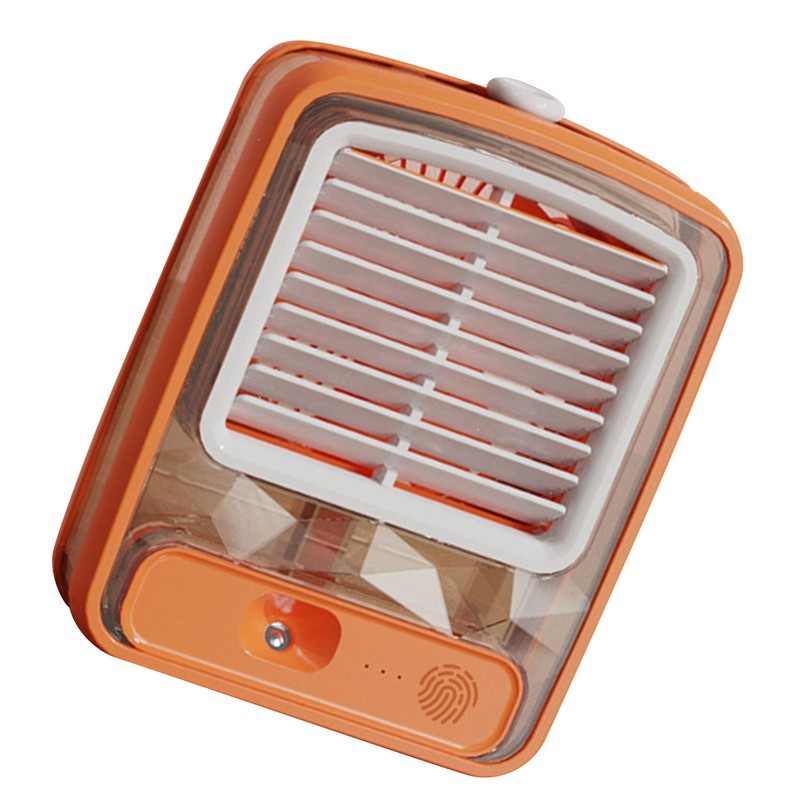 Desk Water Cooled Fan USB ABS 3 Gear 3D Spiral