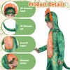 Sincere Party Sublimation Print Triceratops Dinosaur Costume for Little Boys