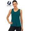 ICTIVE Women's Sleeveless Yoga Workout Tank Top - Mesh Racerback,