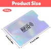 AOUZO Pack of 9 RFID Blocker Card Case, 9 Colours