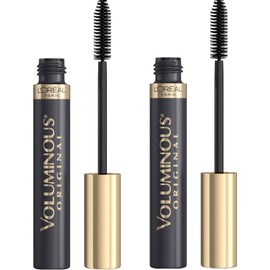 L’Oreal Paris Makeup Voluminous Original Volume Building Mascara, Black, 2Count