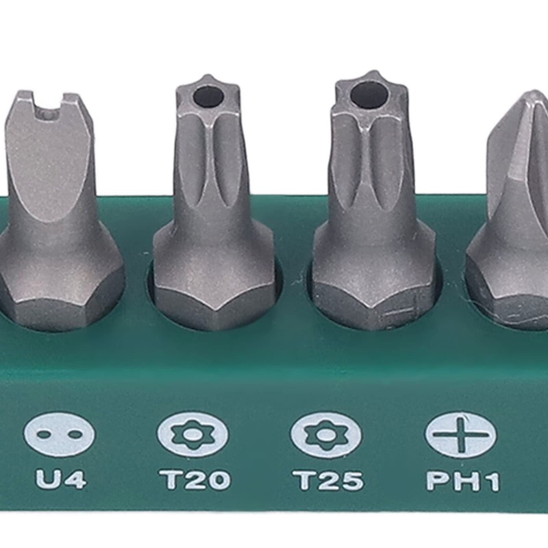 11 Piece Precision Screwdriver Set, Magnetically Fastened, Mini 16 Tooth