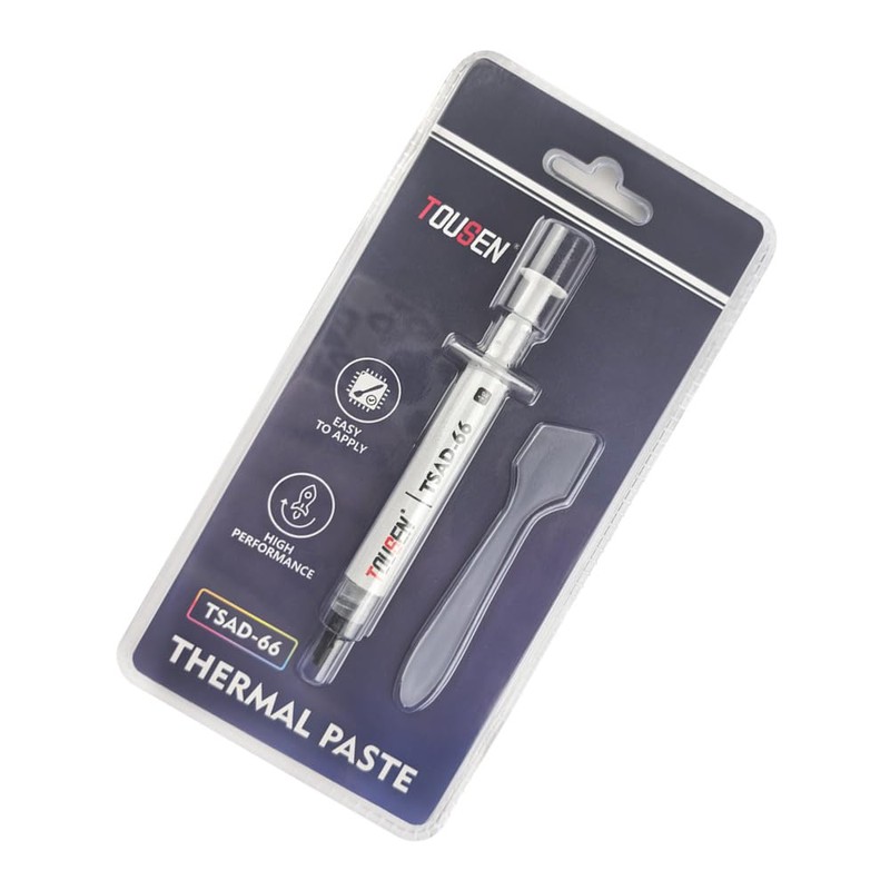 TOUSEN TSAD-66 Premium Thermal Paste – Ultra-Low Thermal Resistance for