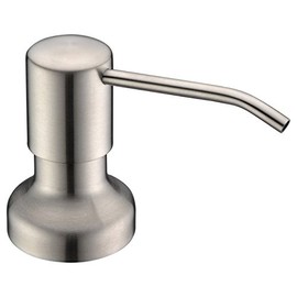 Avola Soap Dispenser,Dish Soap Dispenser for Kitchen,Hand Soap Dispenser Stainless Steel, Black Built in Pump Kitchen Sink Dish Soap Dispenser