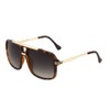 Evidence Metal & Plastic Hip Hop Flat Top Aviator Sunglasses