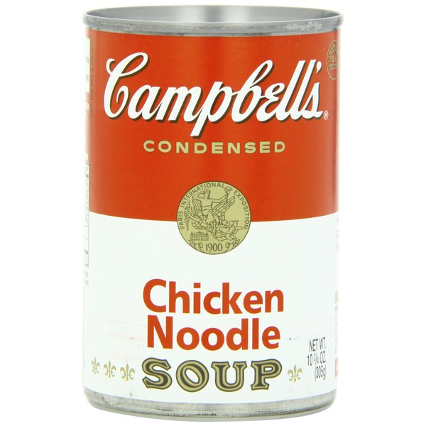 Campbell's Chicken Noodle Soup, 10 3/4 oz. Cans, 12 Count