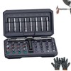 42 in 1 Ratchet Screwdriver Set,Magnetic Ratchet Screwdriver with Storage