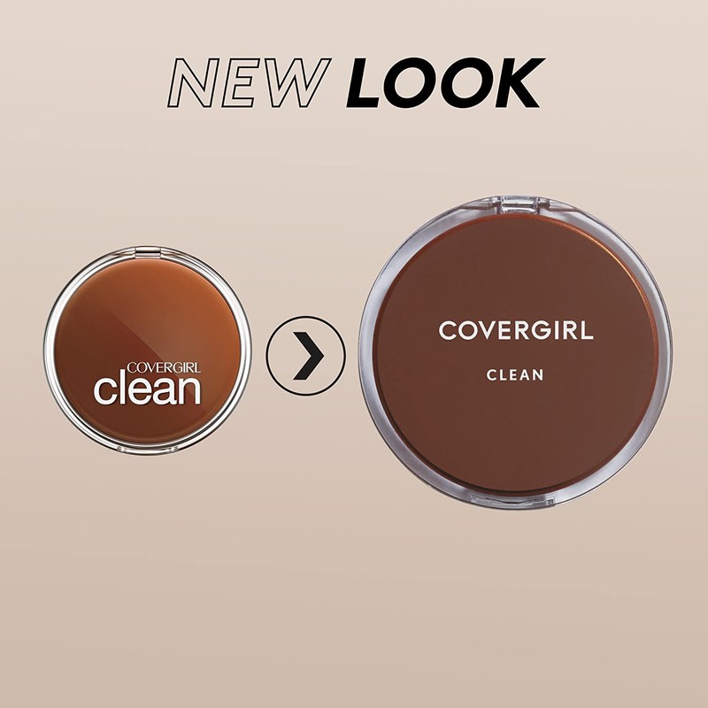 Covergirl Clean Pressed Powder, 135 Medium Light