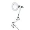 5X Magnifying Glass Clip On LED Tattoo Desk Lamp USB
