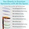Orange Blue Light Blocking Glasses for Better Sleep - 99.5%