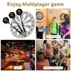 LYCXAMES Darts with Plastic Tip for Electronic Dartboard, Set of