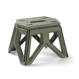 Folding Step Stool for Kids and Adults Non-slip Stool Chair for Camping Fishing Home Kitchen