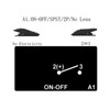 BANDC No Lights 2 Pin UTV Marine Rocker Switch SPST