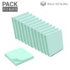 WAYTEX Pastel Blue Reusable Sticky Notes - 12 Pads of