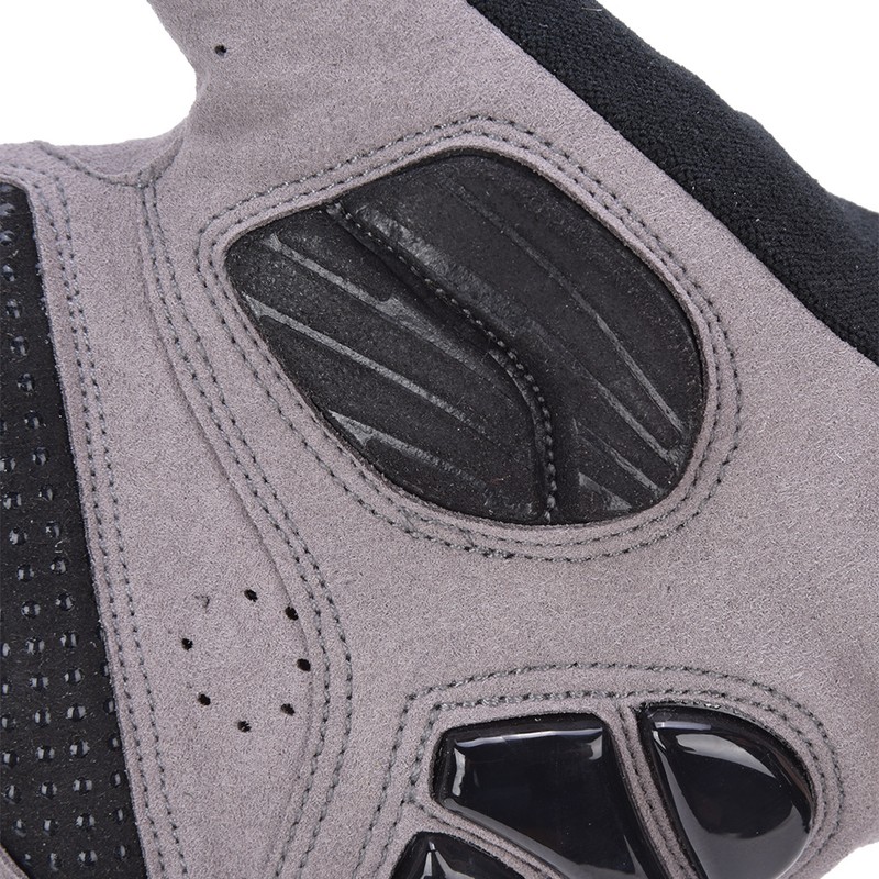 Winter Unisex Anti Collision Breathable Bike Gloves Cycling Equipment Black(black