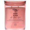 DW Home Peony Bloom Large Double Wicked Candle 15.1 oz.