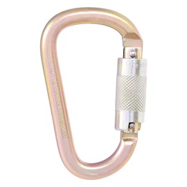 Malta Dynamics High Strength Carabiner for Securing Lanyards and Lifelines, Ultra Sturdy Self-Locking Twist Gate Carabiner - OSHA/ANSI Compliant