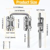 Sliding Door Loop Lock, Stainless Steel Home Security U Patio
