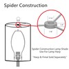 Aspen Creative 31223 Transitional Drum (Cylinder) Shaped Spider Construction Lamp