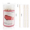 100 Pcs Disposable Lip Wands Applicator, Premium Lipstick Brush Stick,Eye