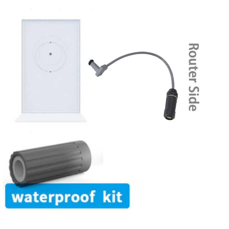 SPX Plug to RJ45 Adapter IP68 Waterproof 1200Mbps Data Transfer