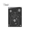 Allen Company EZ Aim Splash Reactive Paper Shooting Targets, Silhouette,