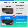 G-PLUS Tailgate Flexible Step Trim Molding & Release Button, Black