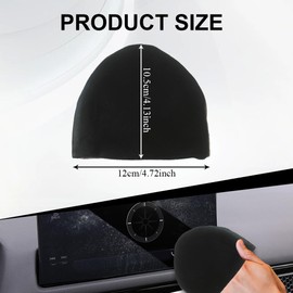 QZTYTY Car Screen Cleaner, Car Cloth Cleaner, Triangle Microfiber Auto Screen Cleaning Cloth, Automotive Interior Accessories Foldable Cleaning Tool Suitable for Vehicle Dashboard Display (Triangle)