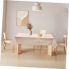 GRIRIW Plaid Tablecloth Peva Table Cover for Rectangle Tables Thick