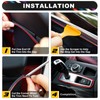 Spurtar Car Interior Trim Strip – Red Interior Decorative Molding