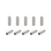 uxcell 50Pcs M3x10mm Internal Hex Socket Set Grub Screws Cone