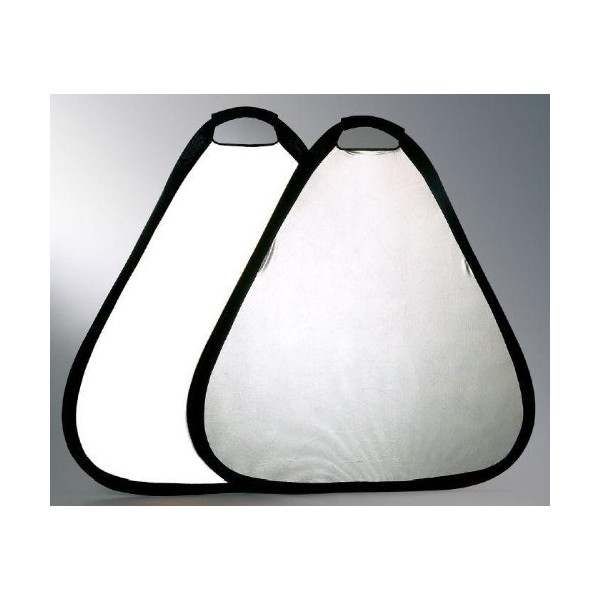Ardinbir Studio 24" Silver / White 2 in 1 Triangular